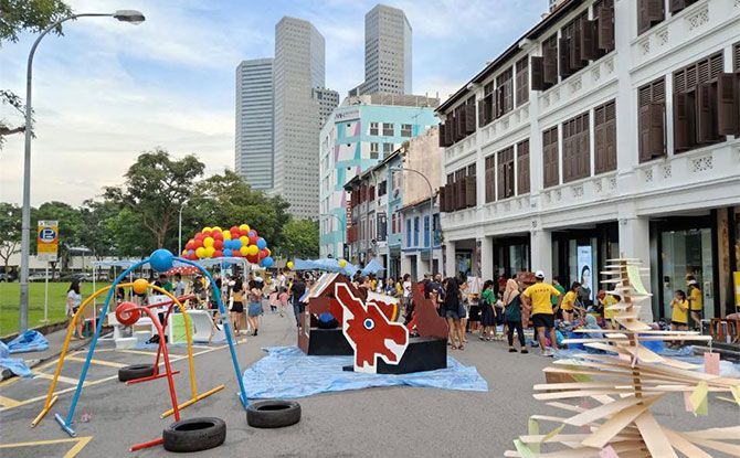 Car-free Sunday in the Civic District and CBD