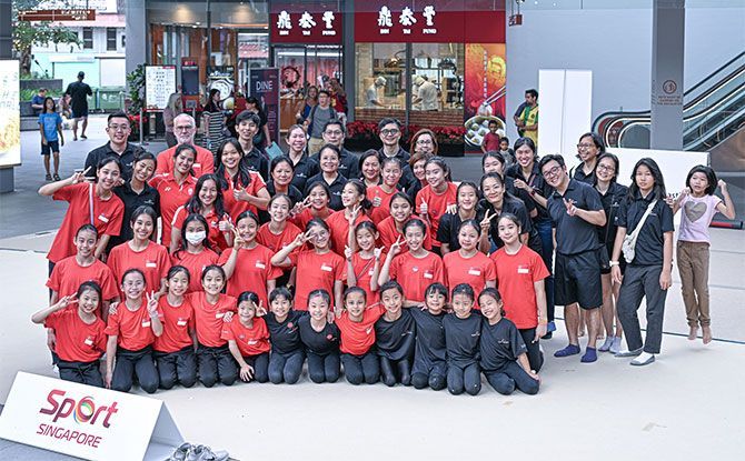 New Record for Cartwheels for the Singapore Book of Records 