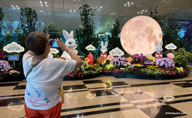 Moonlit WonderLantern: Giant Animal Lanterns At Canopy Park, Jewel Changi Airport 4 Mid-Autumn Festival display at Changi Airporta