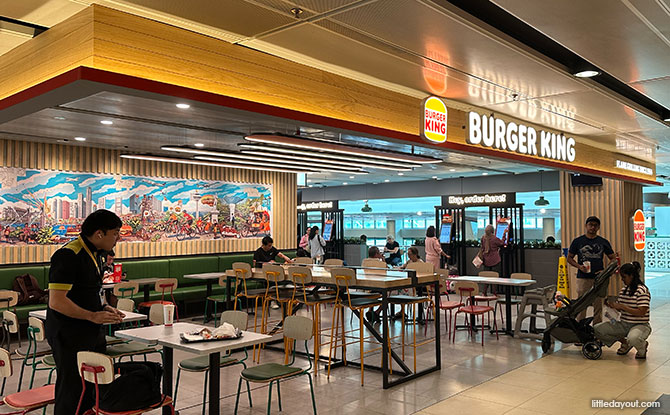 Changi Airport Terminal 1: Food, Shops & Attractions 3 Burger King at Changi Airport Terminal 1