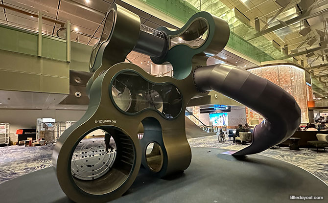Changi Airport Terminal 3 Passenger Area Fidget Spinner Playground