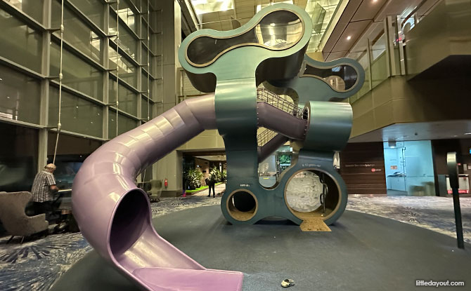 Slide at the Changi Airport Passenger Area playground