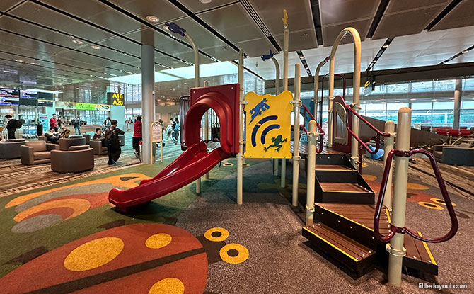 Changi Airport Terminal 3 Transit Area Children's Playground At Gates A15 To A21 1 Changi Airport T3 Transit Area Children's Playground at Gates A15 to A21