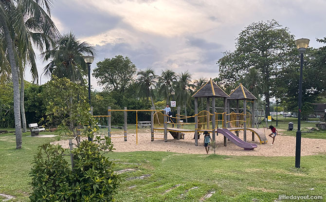 Small children's playground at Changi Beach Park