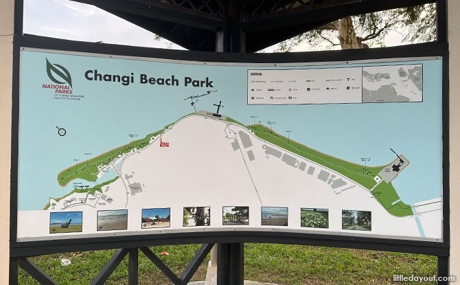 Changi Beach Park Map