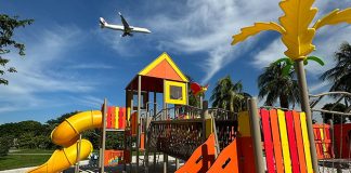 Changi Beach Park Playground: Beach House & Seaside Play
