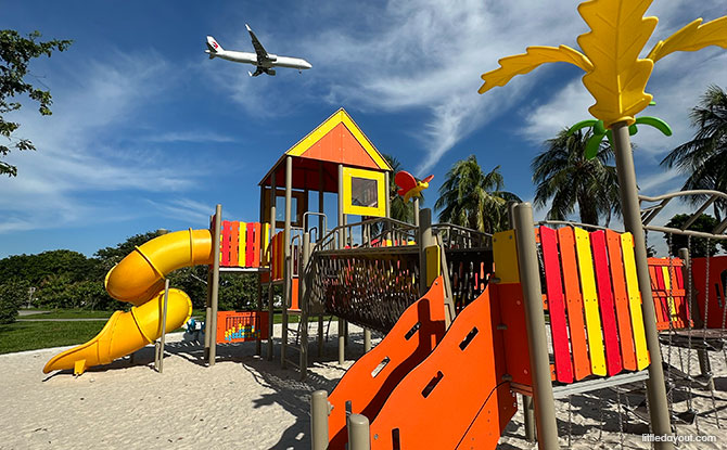 Changi Beach Park Playground: Beach House & Seaside Play