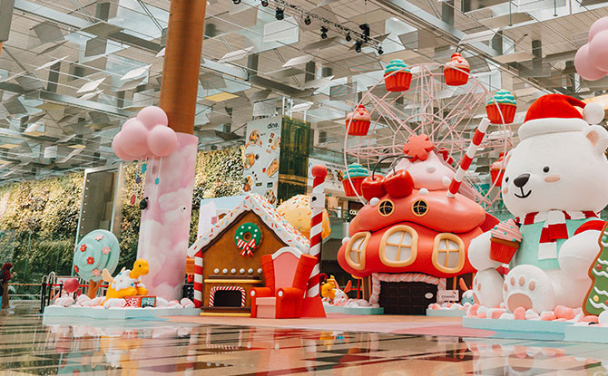 Candy Wonderland at Changi Airport T3