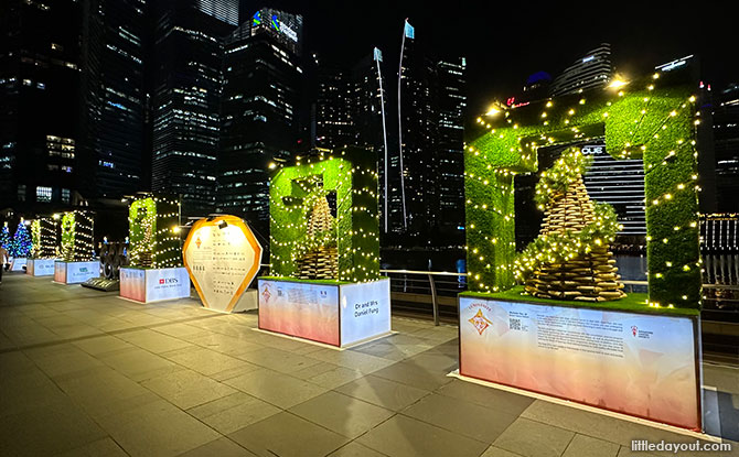 Charitrees along the Marina Bay Waterfront Promenade