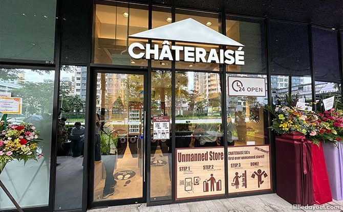 Chateraise Unmanned Store Experience