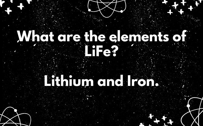 What are the elements of LiFe?