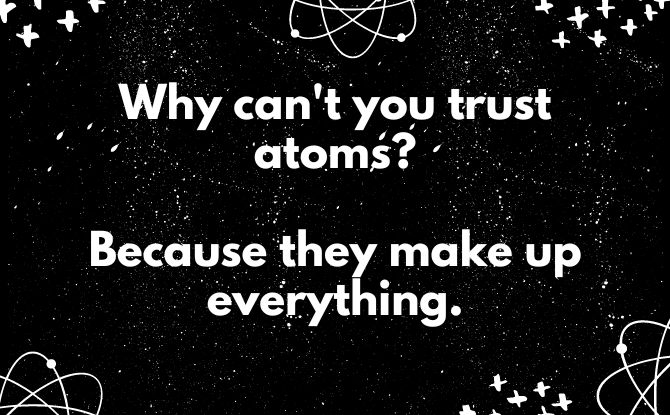 Why can't you trust atoms?