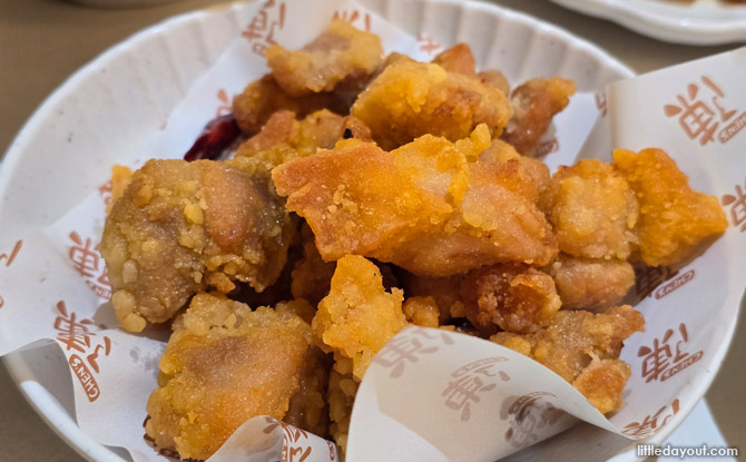 Szechwan Popcorn Chicken