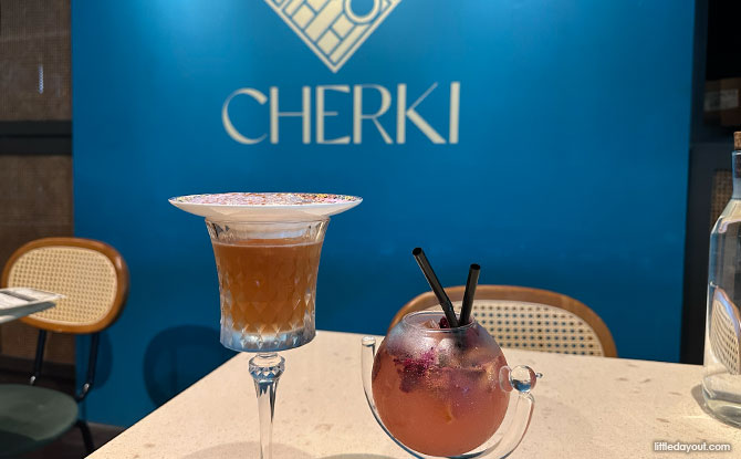 Cherki Restaurant: A Modern Take On Peranakan Food At Singapore Chinese Cultural Centre 6 Craft Cocktails at Cherki