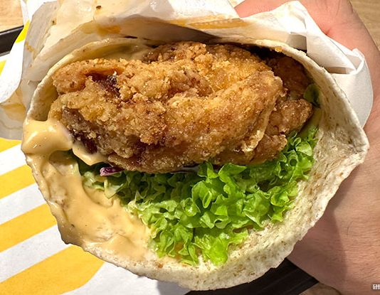 McDonald's Buttermilk Chicken McWrap Review