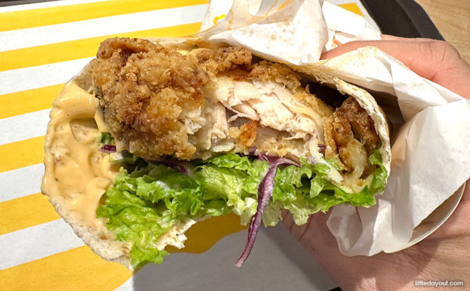McDonald's Buttermilk Chicken McWrap Review