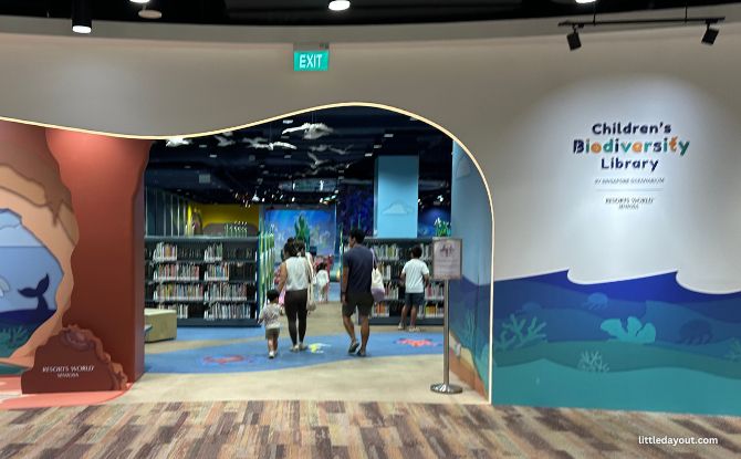 Children’s Biodiversity Library By Singapore Oceanarium: Learn About Sustainability & Conservation 1 Children’s Biodiversity Library at Central Library
