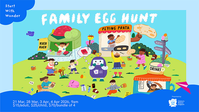 Easter Egg Hunts 2026 Singapore: Where To Pick Up A Basket & Hop To Egg-citing Fun 1 Children's Museum Family Egg Hunt 2026