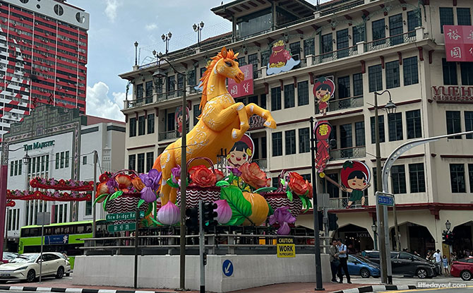Chinatown Chinese New Year Light Up & Celebrations 2026: What To See & Do 2 8.8-metre golden horse