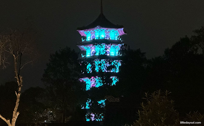 Light Display at Cloud Pagoda and Zodiac Forecast at the Grand Arch