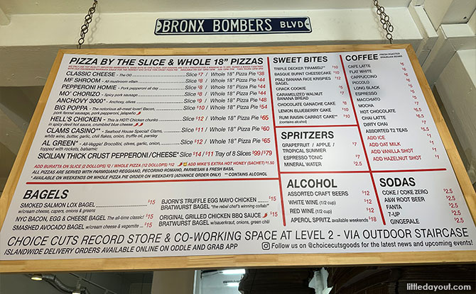 What's on the Menu at Choice Cuts Pizza