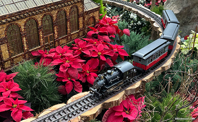 Gardens By The Bay Christmas Train Show 2025: Christmas Cheer At The Flower Dome 1 Gardens By The Bay Christmas Train Show at the Flower Dome