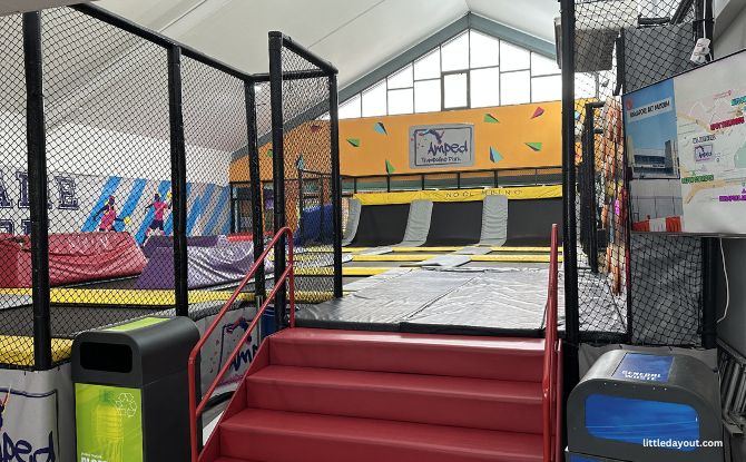 Keppel, Cantonment & Prince Edward Road Circle Line Stations: Things To Do Around The New Stations 6 Amped Trampoline Park