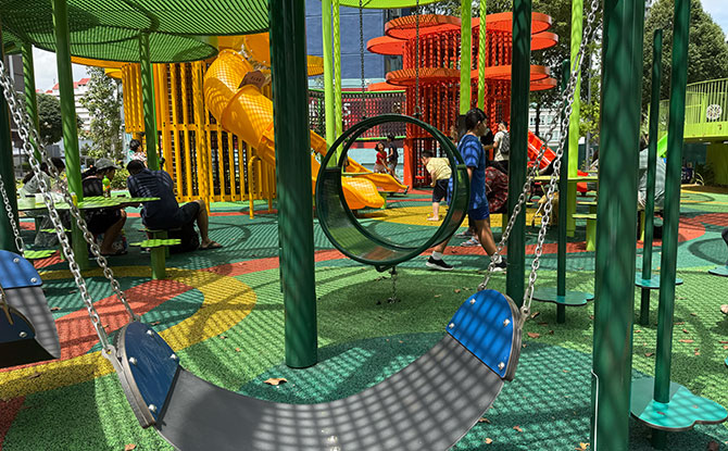 City Square Mall Playground: Community Play Space At City Green 10 A Thoughtfully Designed Family Play Space at the City Square Mall Playground