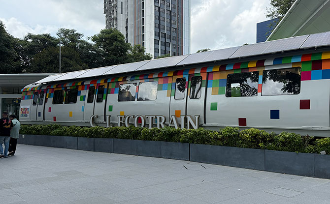 City Square Mall Playground: Community Play Space At City Green 7 The CDL EcoTrain Climate Education Experience