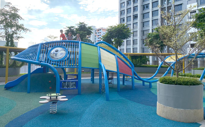 Whale Playground at Clementi NorthArc