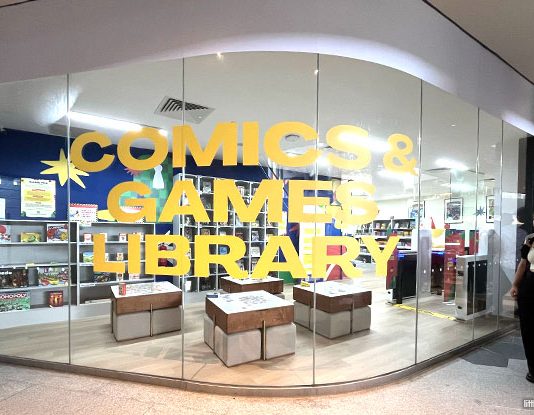 Comics And Games Pop-Up Library At Punggol Coast Mall