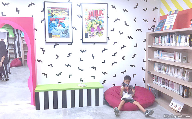 Comics Library At Anchorpoint: 11,000 Titles With Mother Tongue Languages & Children’s Section