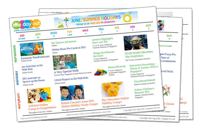 Little Day Out’s Guide To The June School Holidays 2021 In Singapore