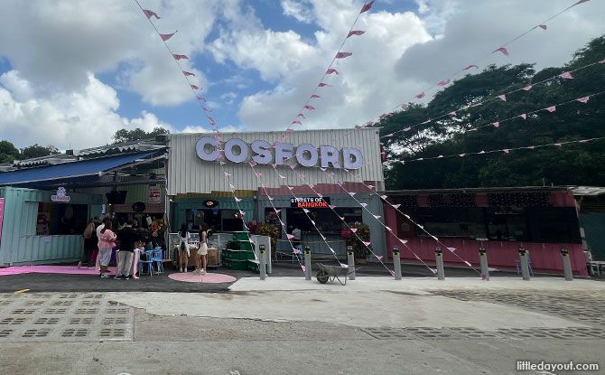 Cosford Container Park Entrance