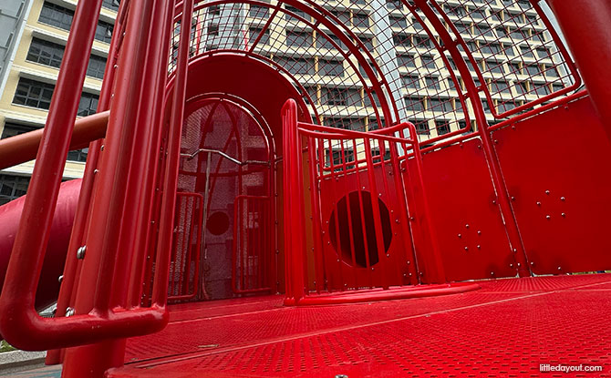 Costa Grove Playgrounds: Lobster Play, Mudskipper Slide & More 4 Inside the lobster playground