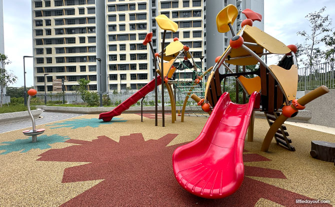 Costa Grove Playgrounds: Lobster Play, Mudskipper Slide & More 12 elevated playground