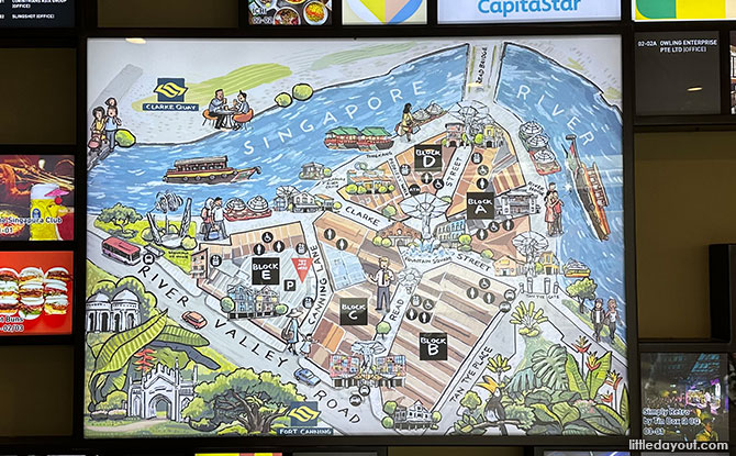 CQ @ Clarke Quay Map