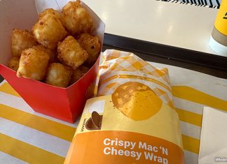 McDonald's Crispy Mac ‘N Cheesy Wrap Review: It's Back With Potato Pops