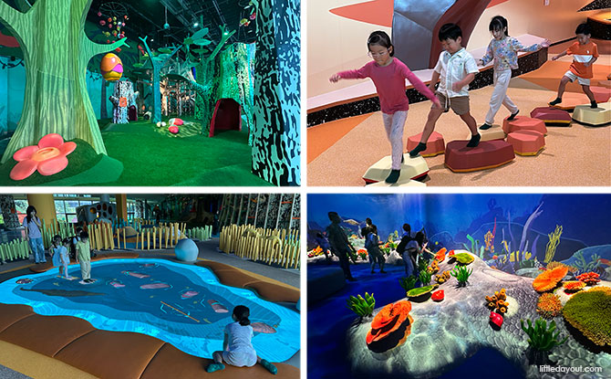 Curiosity Cove At Mandai Wildlife East: Indoor Playscape With 4 Zones For Kids To Play & Discover