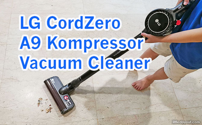 Parent Review: LG CordZero A9 Kompressor Vacuum Cleaner