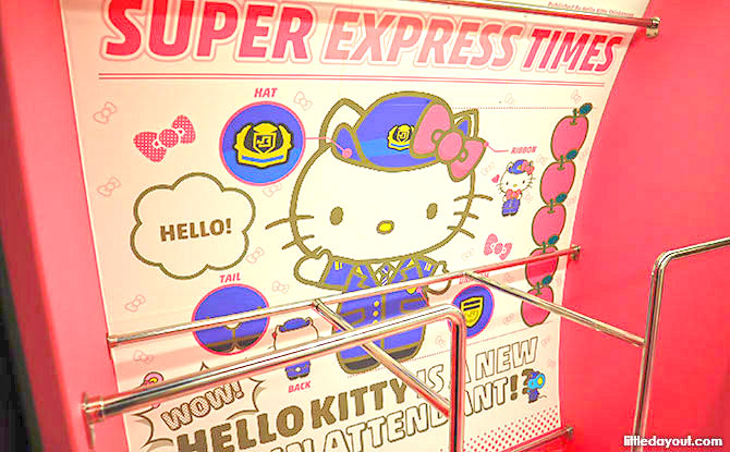 Hello Kitty Luggage areas