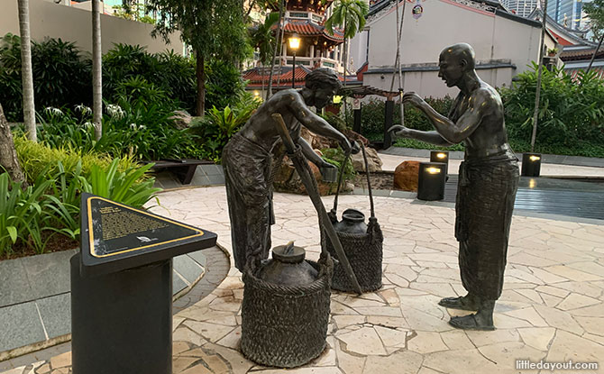 Telok Ayer Green Sculptures