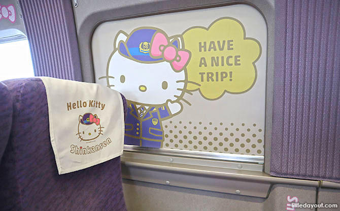 Hello Kitty Shinkansen Schedule