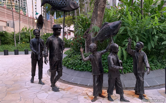 Telok Ayer Green: Quiet Park Amidst Shophouses Telok Ayer Green: Quiet Park Amidst Shophouses