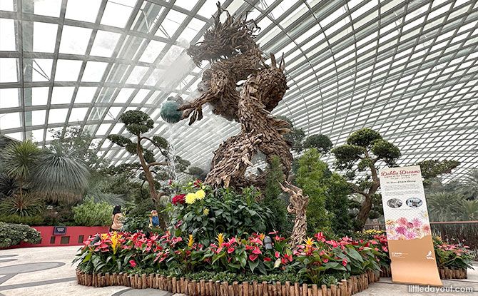 Dragons on Display for Chinese New Year 2024 at Gardens by the Bay