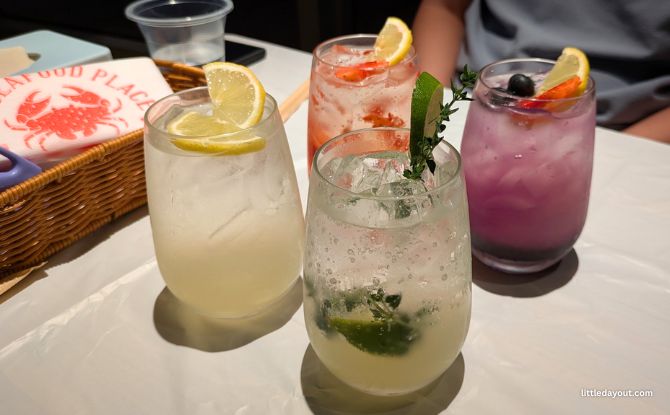 Dancing Crab Review: Enjoy Seafood Right Next To Sentosa 4 Refreshing Lemonade – Any Choice is a Good Choice