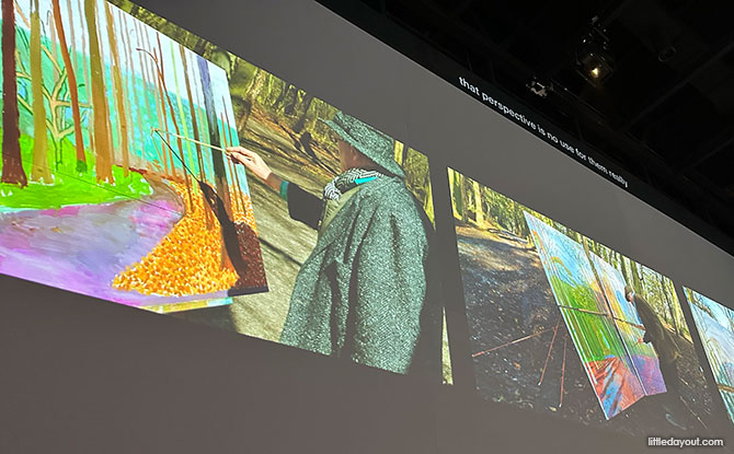 David Hockney: Bigger & Closer (not smaller & further away) – Inside An Artist's Vision 4 How Hockney Sees the World