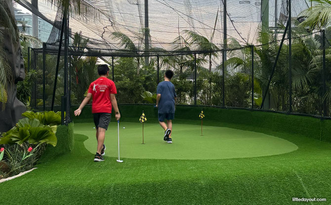 Dinosaur Mini Golf in Jurong