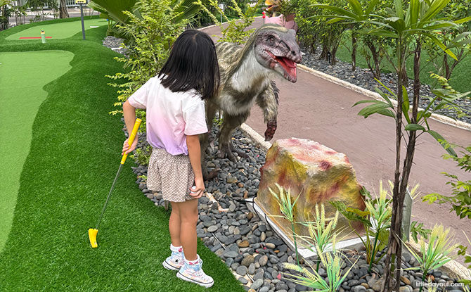 Dinosaur Themed Mini Golf: Fun Layout & Design