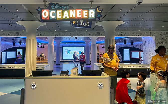 Disney Adventure Cruise Guide: 7 Themed Areas, Dining Spots, Fun Activities & Useful Tips 18 Disney’s Oceaneer Club (Ages 4 to 10)